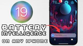 Get Battery Intelligence Working On ANY iPhone