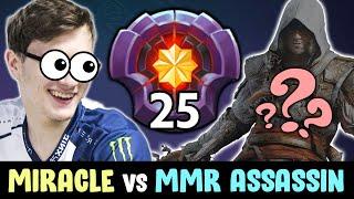 MIRACLE met his old MMR ASSASSIN — 100% COUNTER PICK vs M-GOD