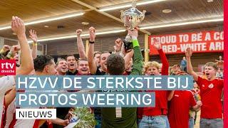 Winnaar van prestigieus Zaalvoetbaltoernooi & trouwe sponsor in het zonnetje | RTV Drenthe