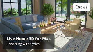 Rendering with Cycles - Live Home 3D for Mac Tutorials