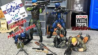 Top Fun Retro Toys 3D Printed Snipers and Machine Guns Review