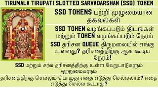 Free SSD Token Tirumala Darshan - A Complete Guide| SSD Token & Sarvadarshan - Differences