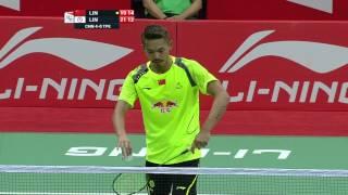 [HD] GS - CHN vs TWN - MS3 - LIN Dan vs LIN Yu Hsien - 2014 Thomas Cup