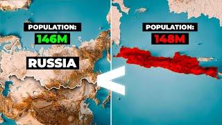 Why This Tiny Island Has 148000000 People | More Population Than Russia