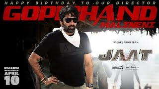 Happy Birthday Gopichand Malineni | JAAT | Sunny Deol | TG Vishwaprasad |  | Thaman | PMF