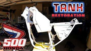 DIY Dirt Bike Gas tank Restoration