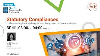 Plan B Webinar on Statutory Compliances