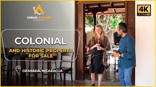  HISTORIC PROPERTY For Sale in Xalteva Park, Granada | Nicaragua Real Estate