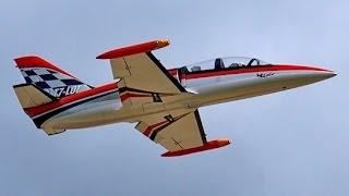 L-39 ALBATROS GIGANTIC RC TURBINE MODEL JET FLIGHT / Marco Becker / Bölsdorf 2015 *1080p50fpsHD*