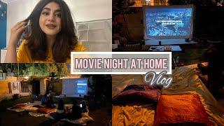 My Signature Blowdry + Planned A Movie Night At Home With Friends | GlossipsVlogs