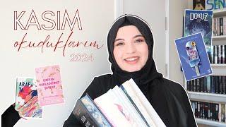 kasım ayında okuduklarım ️ | bookmas day 1