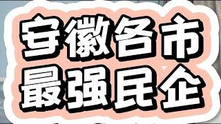 安徽民企百强榜出炉，各市最强民营企业都是谁？