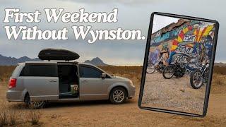 First Weekend of Van Life Without Wynston - Grieving Via Adventures | Bisbee Prowl Motorcycle Show