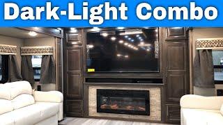 Luxe Elite 44FL for sale - luxury fifth wheel front living floor plan