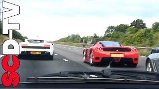 Ferrari Enzo Brutal Acceleration | SCD Extra