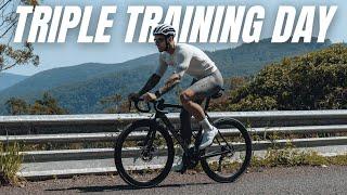 TRIPLE TRAINING DAY | Ride,Swim,Lift!