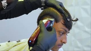 SKIN FADE HAIRCUT | RAINBOW BEAUTY AND TATTOO#rainbowasmr #haircut #menssalon #menshaircut#hairstyle