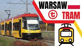 The Tram between Skyscrapers | Warsaw Tram  (Tramwaje w Warszawie) | Urban Transport #9