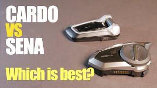 Cardo VS Sena | Which is best? | Cruiseman's Reviews | CruisemansGarage.com