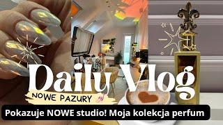 ⭐️ Daily VLOG  NOWE STUDIO , długie pazury i Moja kolekcja Perfum ⭐️