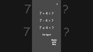 7th April - Date Arithmetic