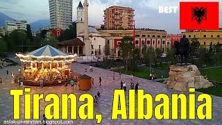 ALBANIA: BEST of TIRANA - The Skanderbeg Square | Balkans | Europe | Tour & Travel Video