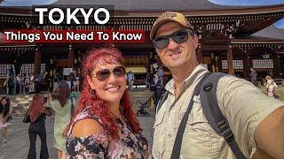 Things you need to know when you travel to Tokyo. First time in Tokyo for Dani and Mirsada