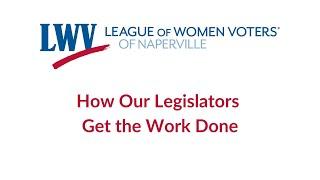 How Our State Legislators Get Work Done - Ideas Forum - September 12, 2023