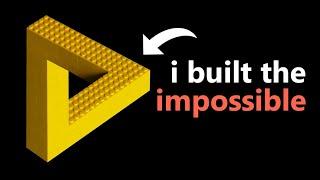 I Built the IMPOSSIBLE LEGO Triangle! (Crazy LEGO Illusions)