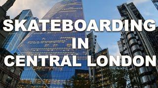 Skateboarding in Central London: Leadenhall & V-dubz | Ollie stairs, Noseslides & More