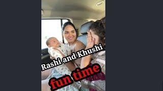 flying beast Rashi and khushi playing।fun time