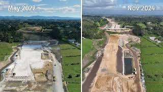 Takitimu North Link – Wairoa Valley comparison May 2022 to November 2024