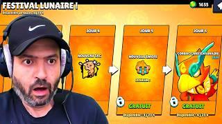 OFFICIEL: 25 OFFRES de RÉCOMPENSE GRATUITE (Festival Lunaire) MAINTENANT sur Brawl Stars