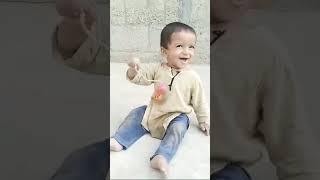 OMG! Yousuf playing with Clacker Toy. Tuk tuk toy game