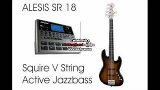 Alesis SR 18 & Squire Bass 5-String Active , Fever