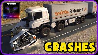 BeamNG drive - 8x8 HEAVY TRUCK Crashes & Accidents