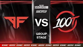 Atlanta FaZe vs. 100 Thieves - EWC COD MW3 | Day 2 - Group Stage