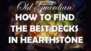 How to find the best Hearthstone decks to play using HSReplay and Vicious Syndicate