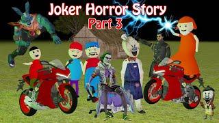 Gulli Bulli And Joker Horror Story Part 3 | Killer Horror Story | Mummy | Gulli Bulli | MJOH Toons