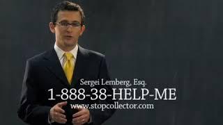 Marvyn Murdock acting in Sergei Lemberg Esq “Stop Debt Collector Phonecalls” Commercial