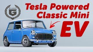 Introducing our new Tesla powered Classic Mini EV