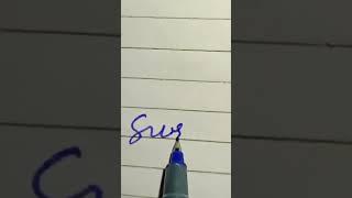 how to improve Surya  cursive writing|easy tips|English handwriting ️