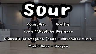 2025 마라톤 11번 Sour line dance/Choreo:Isla Stephen  (SCO)/#대한라인댄스연맹 #라인댄스국제대회 #라인댄스 마라톤#고급취미 #country