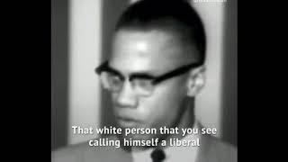 What Malcolm X thought about liberals