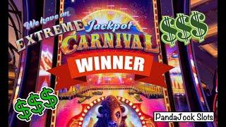 2 HUGE WINS at the same time! The New Jackpot Carnival Extreme