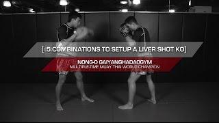 MUAY THAI: 5 Basic Liver Shot KO Combinations | Evolve University