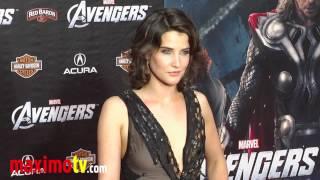 Cobie Smulders AGENT MARIA HILL at "The Avengers" Premiere Arrivals