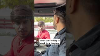 Trying speaking local language  #trending #funnyvideos #funny #viralvideos