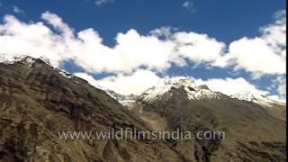 Nanda Devi - Rishi Ganga river roars through gorge, privileged view of inner sanctuary