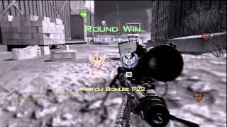 MW2: Cool NSL shot, no killcam because enemy ragequit.